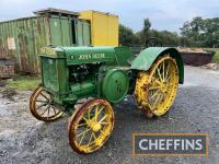 1928 JOHN DEERE D Unstyled 2cylinder petrol/paraffin TRACTOR
<br/>Serial No. 58770
<br/>Described as a good example of a pre-1930s John Deere D Unstyled tractor