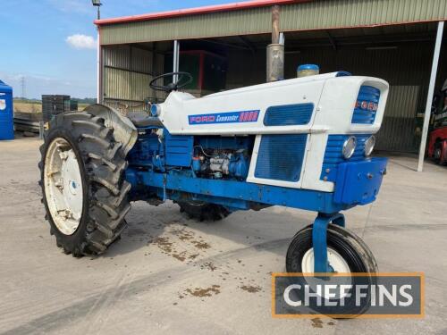 FORD 6000 Commander rowcrop 6cylinder diesel TRACTOR
<br/>Described in original condition and imported from the USA, having been used in a corn picking operation. Fitted with single front wheel with a V twin pedestal option. The lift is currently stuck