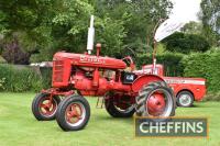 McCORMICK Farmall A 4cylinder petrol/paraffin TRACTOR
<br/>Serial No. FAA88480
<br/>Purchased from the Lovell auction sale for £1,000 and restored by the vendor at the age of 91, whose father operated one as manager of a local farming estate