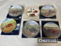 Qty Border Fine Arts etc limited edition collectors decorative plates (boxed)