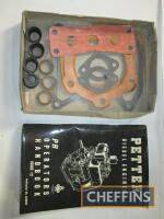 Petter PH1 diesel engine handbook with gasket set