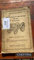 IH W-14 tractor instruction manual