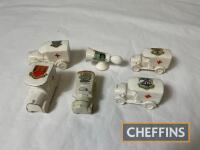 Qty China vehicles etc, bearing various town crests