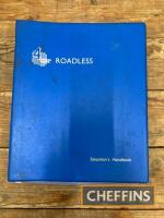 Roadless traction folder, complete with brochures for Roadless 700, 115, 94T, 105 etc.