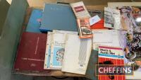 Assortment of car handbooks and workshop manuals