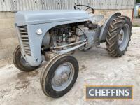 1953 FERGUSON TEL-20 4cylinder petrol/paraffin vineyard/narrow TRACTOR
<br/>Reg. No. LUY 53
<br/>Serial No. TEL 317230
<br/>A well-presented example described in very good condition 
<br/>V5 in office