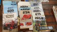 Massey Ferguson tractor and implement brochures