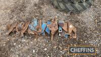 Assorted plough share parts