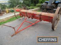 Massey Ferguson 717 fertiliser distributor, stated to be in good original condition