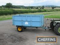 1975 Weeks 5tonne grain trailer, stated to be in original condition and only used for grain carting