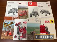 IH, qty agricultural tractor sales leaflets etc, to include 634 4wd (8)