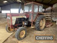 1972 INTERNATIONAL 634 diesel TRACTOR
<br/>Reg. No. UHR 196J
<br/>Serial No. 3332
<br/>Described in original condition, having been barn stored and only used for occasional topping. In present ownership for last 30 years