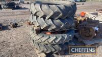 2no. pr. 12.28 Firestone trailer tyres