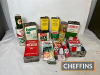 Oil cans etc, various manufacturers (22)