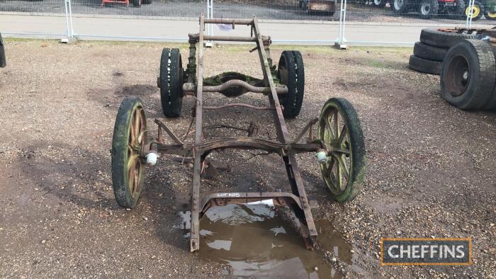 1914 Albion Chassis on solid wheels