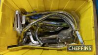 Qty Yellow Harley Davidson chrome parts