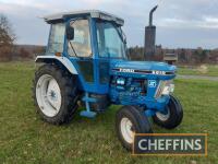 1986 FORD 6610 Series II 2wd 4cylinder diesel TRACTOR
<br/>Fitted with Super Q cab
<br/>Serial No. BA95593
<br/>Described as an original tractor and with just 981 hours recorded