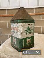 Agricastrol Tractor Oil, a 5gallon illustrated pyramid can