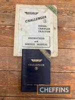 Fowler Challenger 3 instruction book, together with drivers field book, Leyland engine