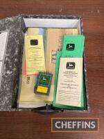 John Deere, a box file of brochures, price lists and related items