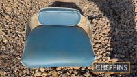 Fordson Super Major seat pan, complete with cushion and back rest