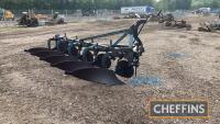 Ransomes TS91 14ins 5furrow plough complete with discs, skimmers and depth wheels, in good condition