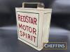 Redstar Motor Spirit, a 2gallon fuel can, restored