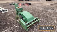 Ransomes cylinder mower, complete with petrol engine