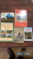 Qty tractor books by Phillip Wright, Don Macmillan and HJ Hine