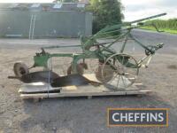 Massey Harris 2furrow trailed plough with spares