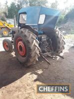 1955 FORDSON MAJOR 4cylinder diesel TRACTOR
<br/>Reg. No. MAV 780
<br/>Serial No. 1359272
<br/>Fitted with early Ducan cab on 14x30 rear wheels and rear wheel weights
<br/>Supplied with V5 and original buff logbook in office