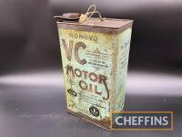 Monovo VC Motor Oil, an early 1gallon can