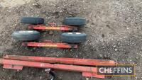 Candno Ltd axle tow dolly, 2360lbs pay load, very little use from new