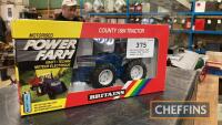 Britains Power Farm County 1884 tractor model c/w box