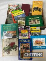 Qty motoring themed volumes, handbooks etc.