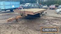 Whitlock single axle tilt bed trailer