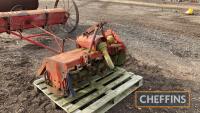 Compact tractor rotavator