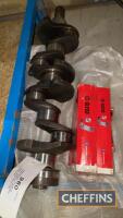 Crankshaft for Ford SOHC engine, standard size with full set bearings