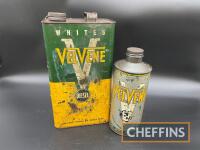 Velvene 1gallon can, together with another (2)