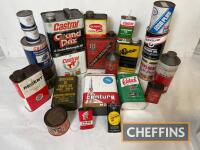 Oil cans and related items, various manufacturers (22)