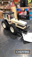 Britains County 1884 tractor model, an uncommon white version, unboxed