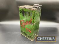 Wakefield Castrol CW Motor Oil, an early 1gallon can (damage)