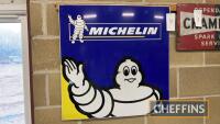 Large Michelin printed aluminium sign