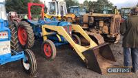 1962 FORDSON Super Major 4cylinder diesel TRACTOR
<br/>Reg. No. 980 XUH
<br/>Serial No. 08B763301
<br/>Fitted with front loader