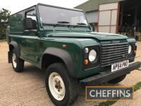 2005 2495cc Land Rover Defender 90 TD5
<br/>Reg. No. AP54 PMO
<br/>Chassis No. SALLDVA574A688525
<br/>MOT until: October 2022
<br/>This Defender has had just one owner from new up until October 2018 and two since. It is presented in highly original and st