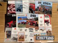 Massey Ferguson, a selection of brochures, 'Pocket Catalogues' etc