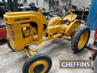 1945 JOHN DEERE LI (Industrial) 2cylinder petrol TRACTOR
<br/>Described in good condition