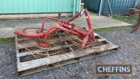 Vicon Acrobat mounted 4wheel hay tedder c/w spare tines