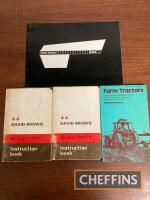 David Brown instructions books etc (4)