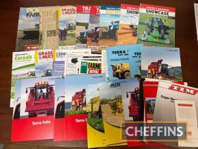 Qty agricultural literature, to include root harvesting sales brochures, magazines, show programmes etc.